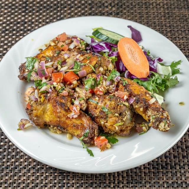 Masala Chicken Wings.