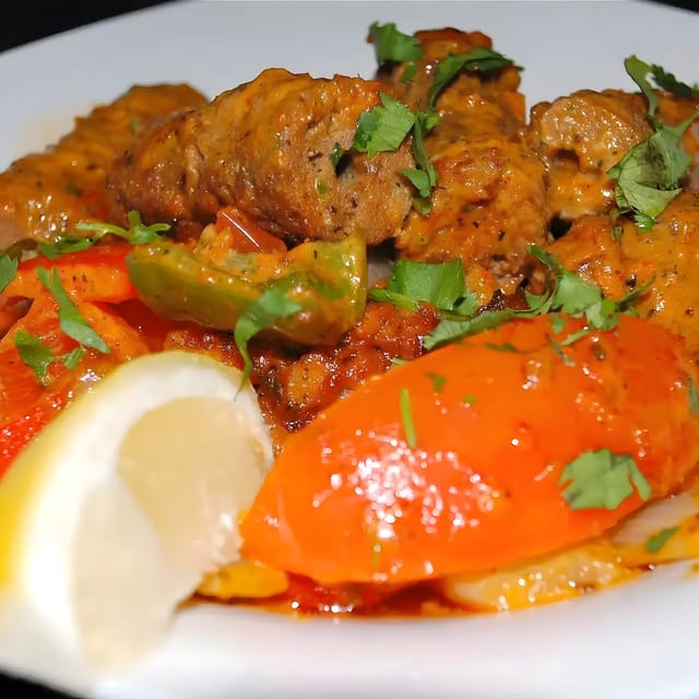 Seekh Kebab.