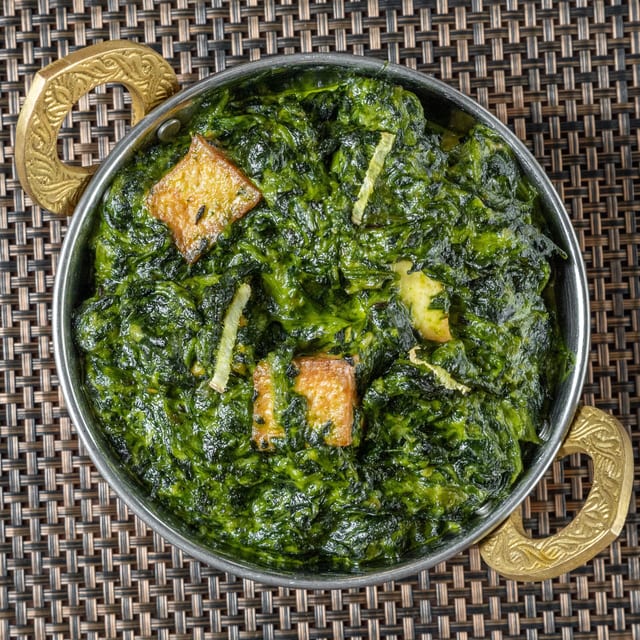 Saag Paneer.