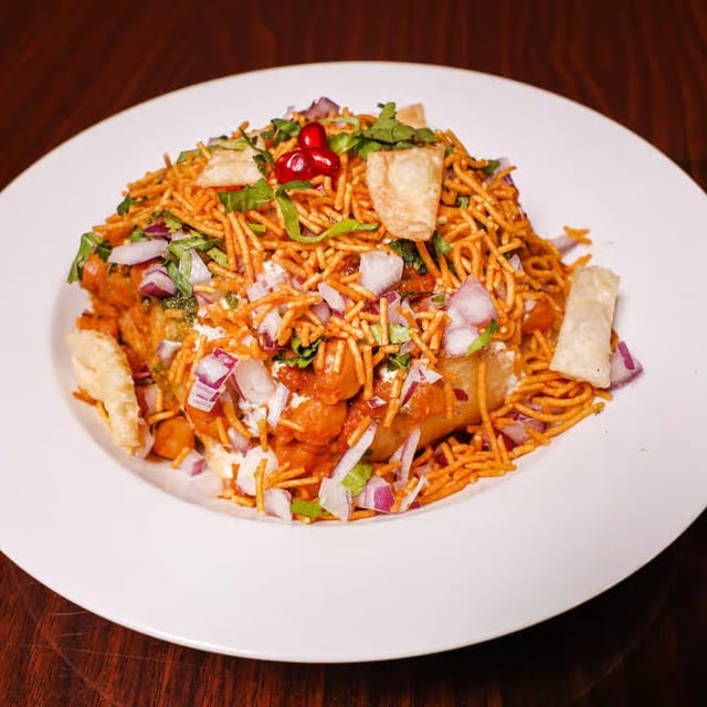 Samosa Chaat.